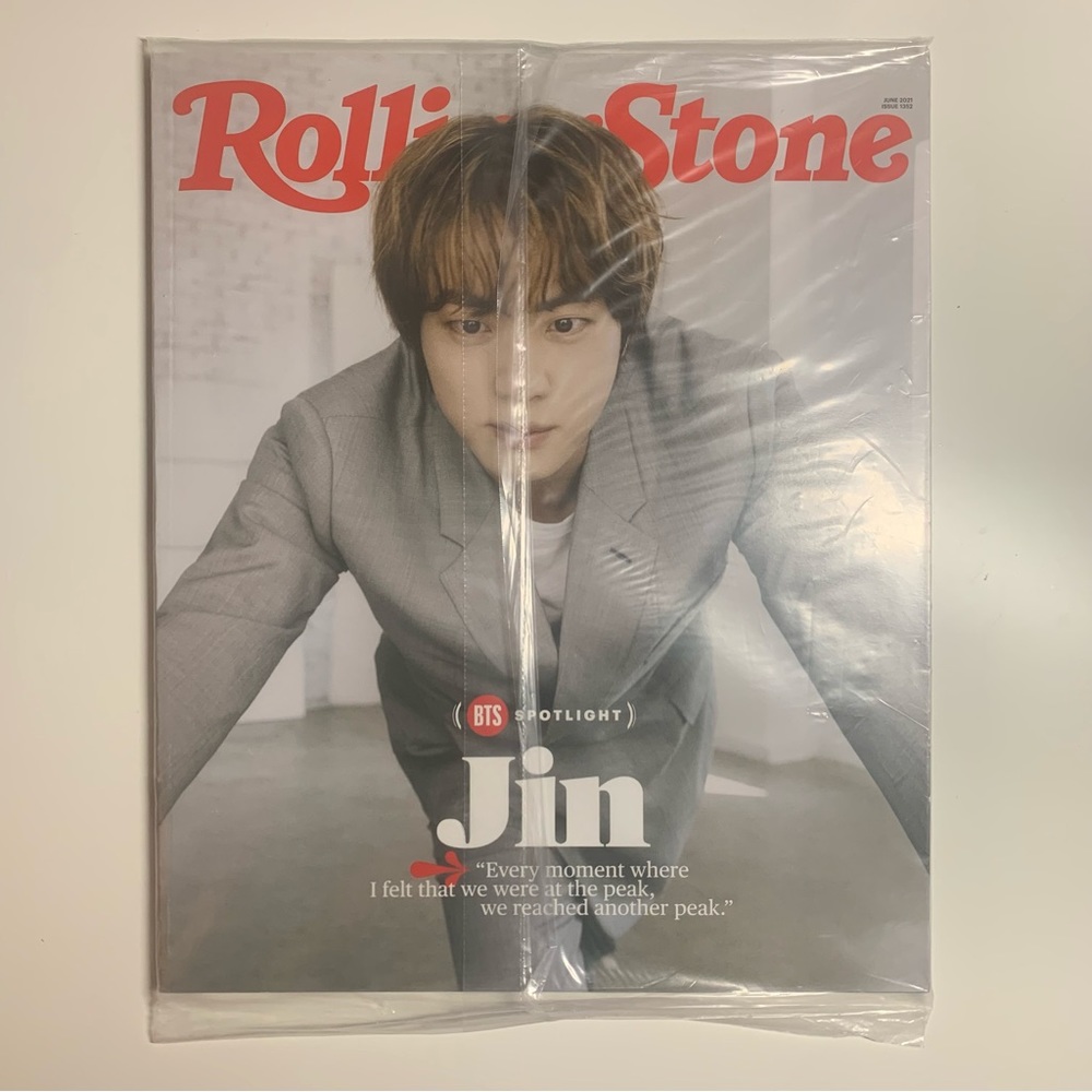 BTS Jin Rolling Stone Magazine